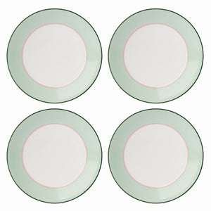 Lenox Kate Spade Make It Pop Dinner Plate, Set of 4 Green, GREEN PORCELAIN 894620
