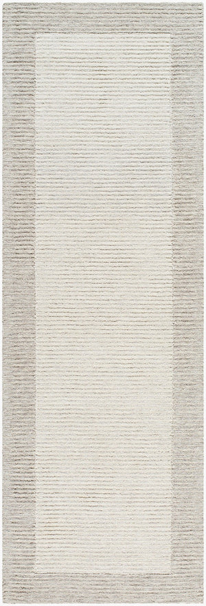 Livabliss Skylar Hand Tufted Wool Area Rug Artisan Crafted for Living Room and Dining Spaces Beige, Medium G 2'6" x 8' SLR2301-268