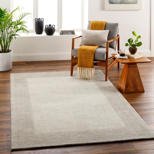Livabliss Skylar Hand Tufted Wool Area Rug Artisan Crafted for Living Room and Dining Spaces Beige, Medium G 12' x 15' SLR2301-1215