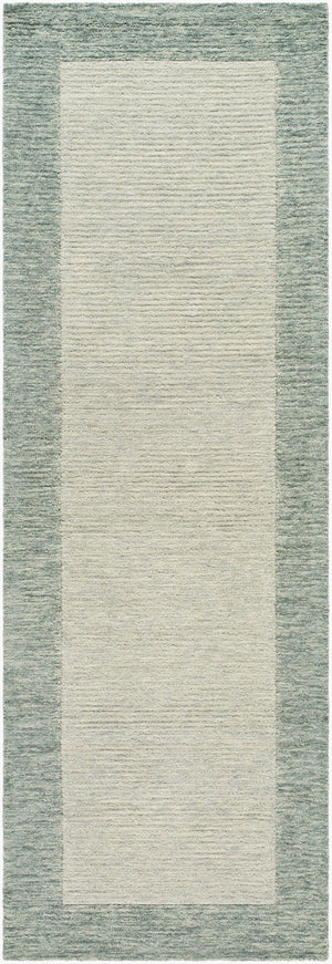 Livabliss Skylar Hand Tufted Wool Area Rug Plush Medium Pile Artisan Crafted Living Room Anchor Dusty Sage, Med 2'6" x 8' SLR2302-268
