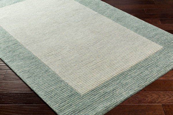 Livabliss Skylar Hand Tufted Wool Area Rug Plush Medium Pile Artisan Crafted Living Room Anchor Dusty Sage, Med 2'6" x 8' SLR2302-268