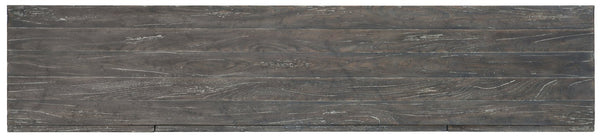 Hooker Furniture Beaumont Shale Entertainment Console With Mottled Copper Hardware, Ventilated Back, Fits 80" Tv 5751-55483-89