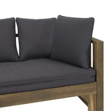 Christopher Knight Home® - Noble House - Varney Outdoor Extendable Acacia Wood Daybed Sofa