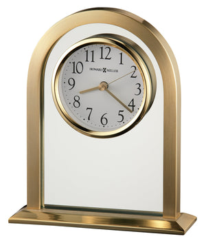 Hekman Furniture 645574 Imperial Brass Tabletop Clock - Elegant Quartz Timepiece For Home Decor & Gift Giving  Imperial Tabletop Clock 645574