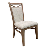 Parker House Americana Modern Dining Upholstered Dining Chair - Set of 2 Cotton Poplar Solids / Birch Veneers DAME#2218