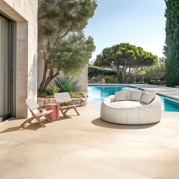 Zuo Modern Bayu Side Table - Modern Aluminum Design With Natural Elements For Versatile Home Or Hospitality Decor Brown Aluminum 704071-zuo-modern