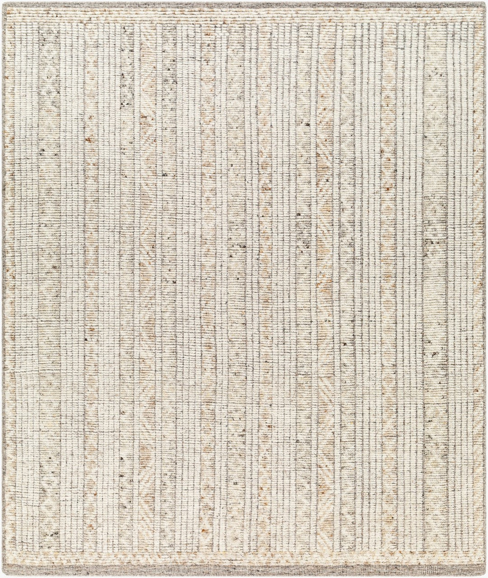 Surya Samarkand 10' X 14' Hand Knotted Wool Rug - Cozy Cottage Charm For Your Home Décor Needs! Ivory Wool Smd2300-810