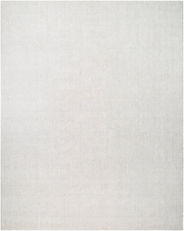 Livabliss Salome Hand-loomed Recycled Pet Area Rug for Living Dining or Sunroom Spaces Ivory, Pearl 2' x 3' SME2300-23