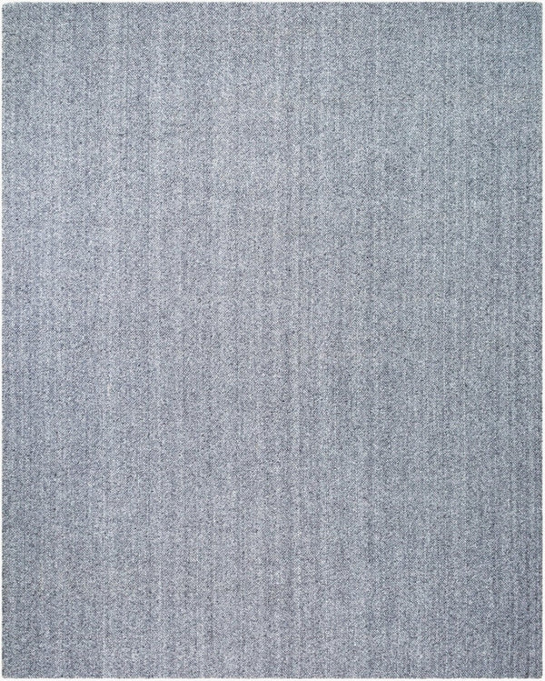 Livabliss Salome Hand-loomed Recycled Pet Area Rug for Indoor Outdoor Living Spaces Slate Gray, Ste 9' x 12' SME2302-912