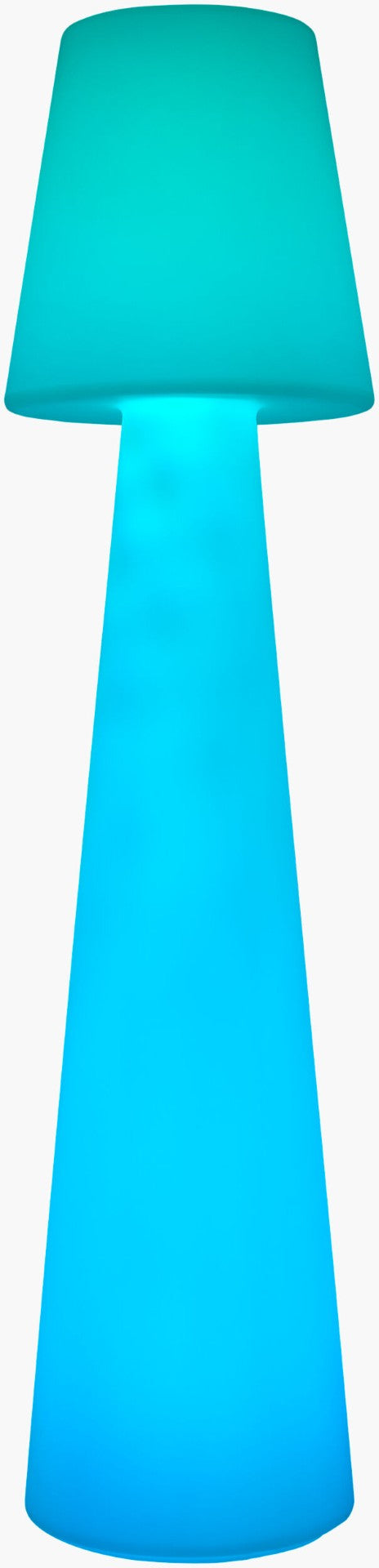 Livabliss Summerfest Arts and Crafts Tall Cordless Floor Lamp for Indoor Outdoor Living Spaces SMF-006