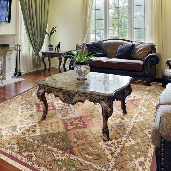 Surya Soumek Hand-made 2' X 3' Elegant New Zealand Wool Rug - Timeless Style For Your Home Décor  Nz Wool Smk57-2610