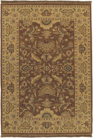 Surya Soumek Hand-made 2' X 3' Elegant New Zealand Wool Rug - Timeless Style For Your Home Décor  Nz Wool Smk59-46