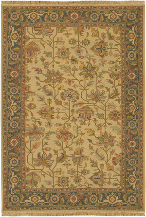 Surya Soumek Hand-made 2' X 3' Elegant New Zealand Wool Rug - Timeless Style For Your Home Décor  Nz Wool Smk71-69
