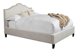 Parker House Parker Living Sleep Jamie - Flour Queen Bed Flour Natural 80% Polyester, 20% Linen (SW) BJAM#8000-2-FLO