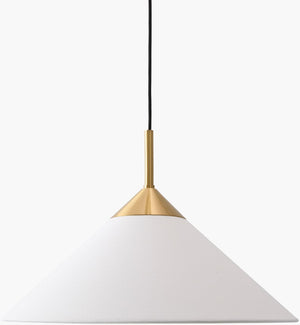 Surya Solmira Arts and Crafts Iron Pendant Light with Linen Shade for Dining Rooms SMR-001