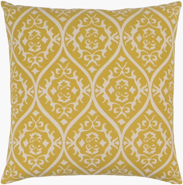 Surya Somerset 18"X18" Cotton Accent Pillow - Elegant Modern Design For Cozy Living Room Or Bedroom Decor Green Cotton Sms004-2020p