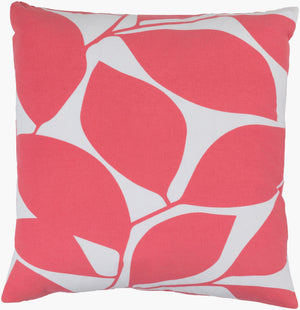 Surya Somerset 18"X18" Cotton Accent Pillow - Elegant Modern Design For Cozy Living Room Or Bedroom Decor Pink Cotton Sms005-2020p