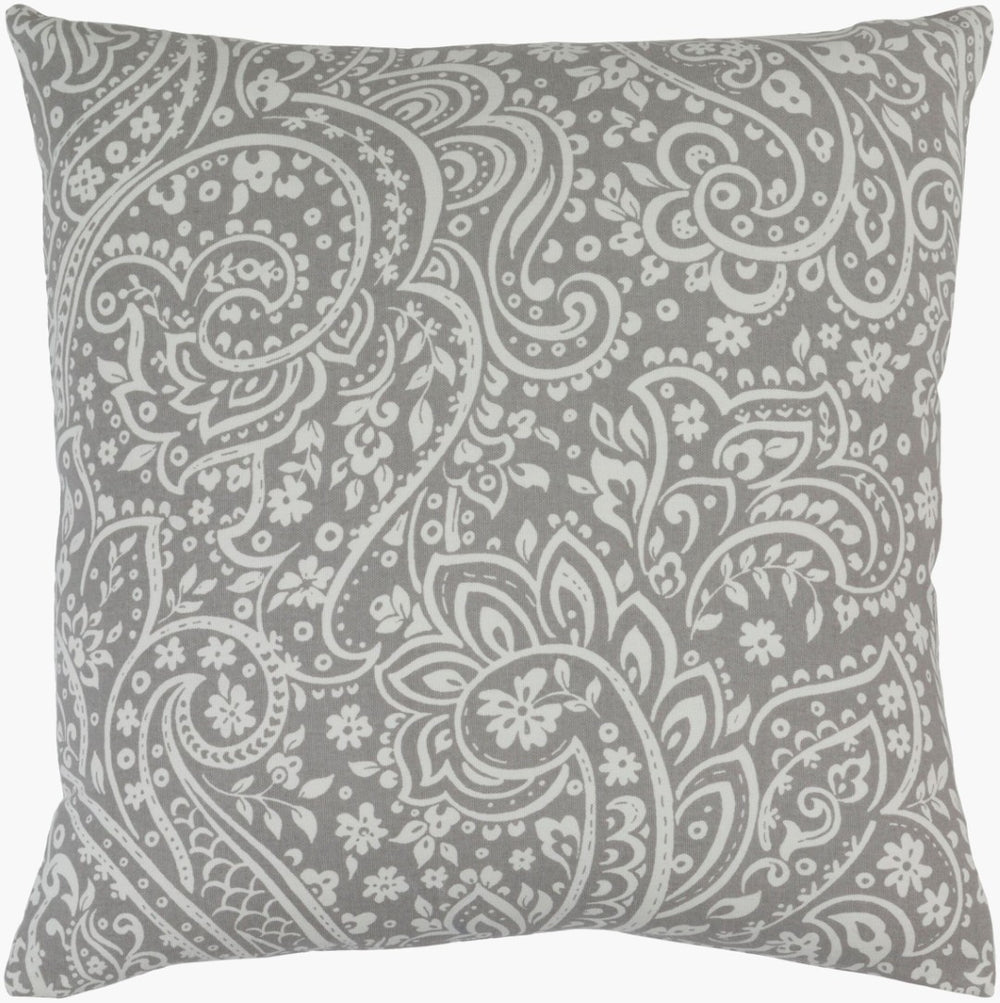 Surya Somerset Handcrafted Cotton Accent Pillow Traditional Pattern for Sofa or Bedding SMS024-1818D