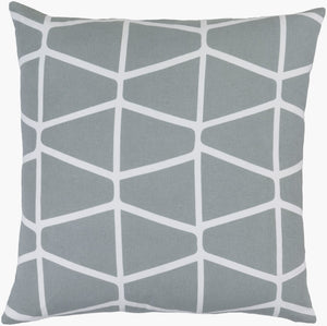 Surya Somerset Handwoven Cotton Accent Pillow Artisan Textured Modern Decor for Sofa or Bed SMS033-2222D