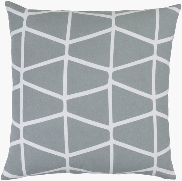 Surya Somerset Woven Cotton Throw Pillow Artisan Crafted Accent for Sofa Chair or Bed SMS033-2222P