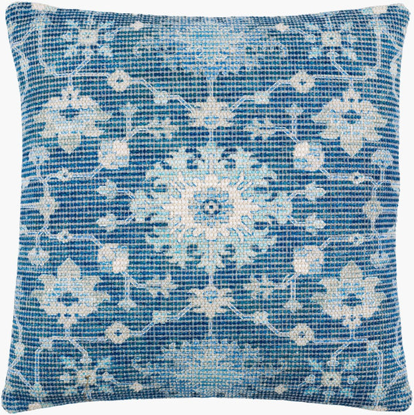 Surya Samsun Bohemian Global Square Accent Pillow Handcrafted Textured Cotton Blend Sofa Throw SMU002-2020