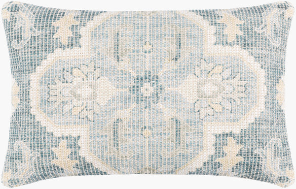 Livabliss Samsun Lumbar Pillow Cotton Blend Soft Traditional Pattern for Sofa or Accent Chair SMU003-1422