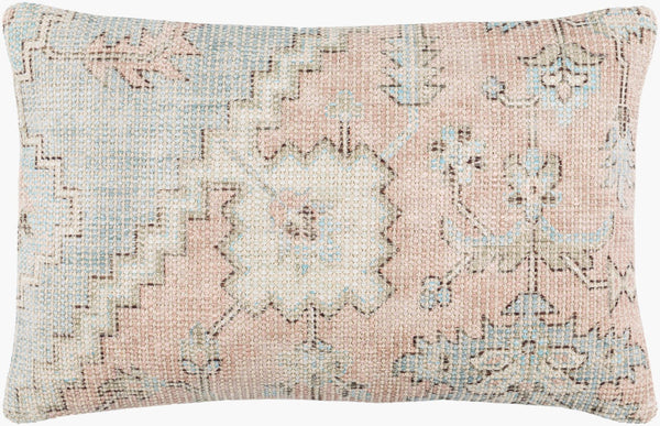 Livabliss Samsun Handcrafted Lumbar Pillow Traditional Pattern Cotton Blend Sofa Accent SMU004-1422D