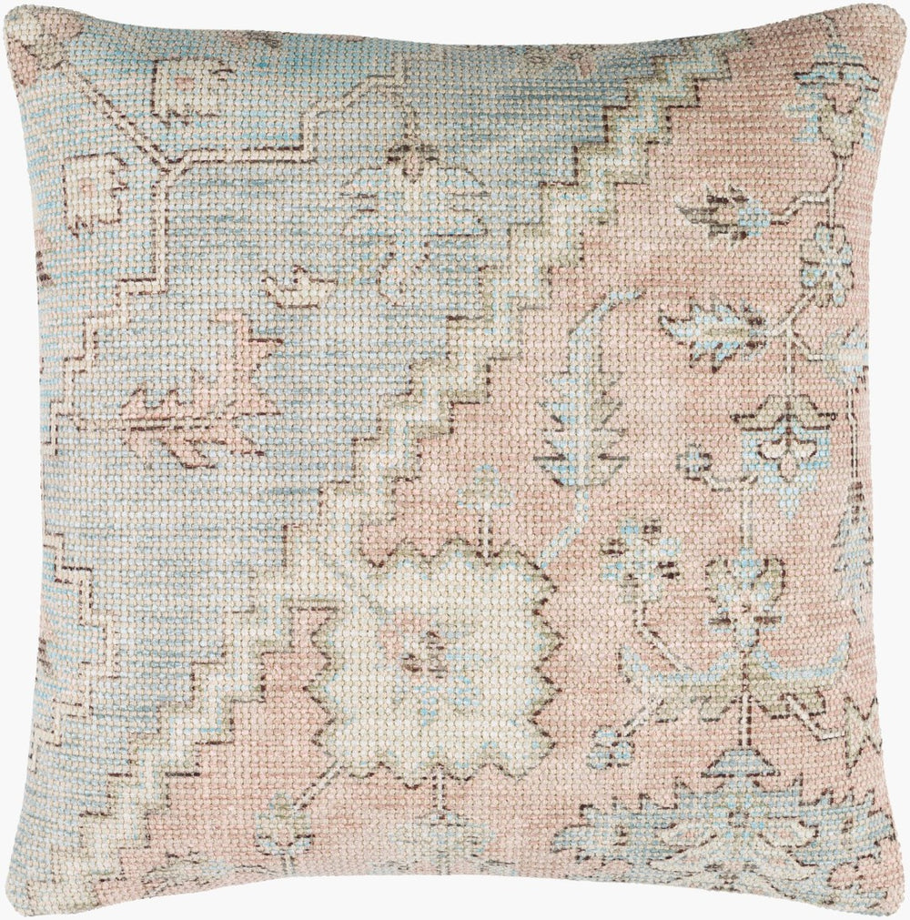 Livabliss Samsun Artisan Handcrafted Square Accent Pillow Polyester Cotton Blend Soft Touch SMU004-2222D