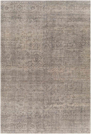 Surya Smyrna Handmade 10' X 14' Luxury Rug - Timeless Elegance In Low Pile Wool, Ideal For Cozy Spaces Charcoal Wool Smy2302-23