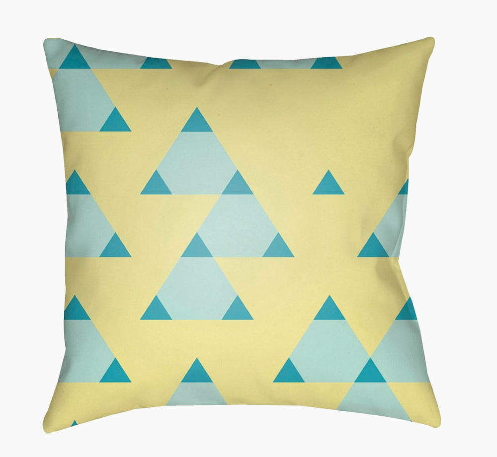 Livabliss Scandanavian Woven Polyester Square Throw Pillow Structured Accent for Sofa or Bed SN010-1818