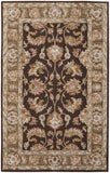 Feizy Rugs Prescott Viscose/Wool Hand Tufted Classic Rug Brown/Tan/Ivory 8' x 10'