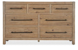 Vineyard Row Seven-Drawer Dresser Light Wood 6952-90002-80 Hooker Furniture