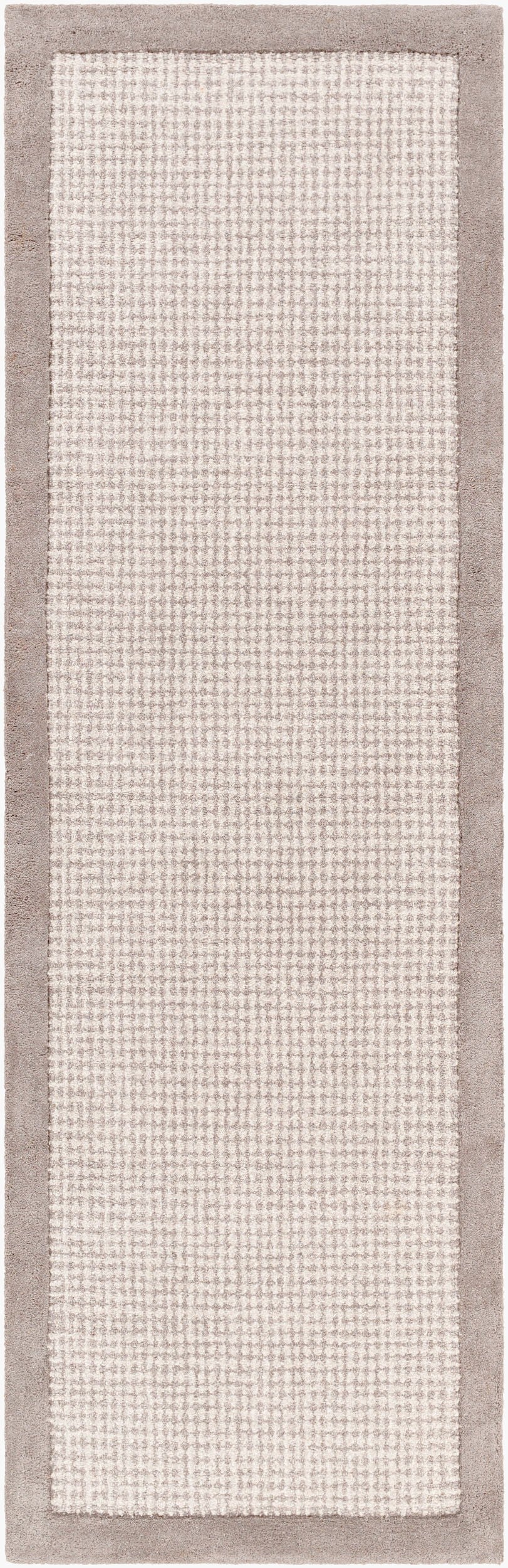 Surya Siena Handmade 2' X 3' Wool Rug - Cozy Medium-pile Design For Modern Living Rooms & Bedrooms Gray Wool Sna2302-268