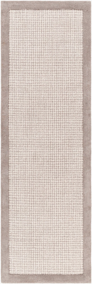 Surya Siena Handmade 2' X 3' Wool Rug - Cozy Medium-pile Design For Modern Living Rooms & Bedrooms Gray Wool Sna2302-268