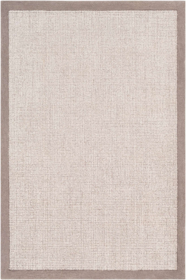 Surya Siena Handmade 2' X 3' Wool Rug - Cozy Medium-pile Design For Modern Living Rooms & Bedrooms Gray Wool Sna2302-23