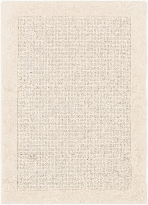 Livabliss Siena Hand Tufted Wool Area Rug Neutral Tones for Living Room or Bedroom Cream, Light Gr 2' x 3' SNA2305-23