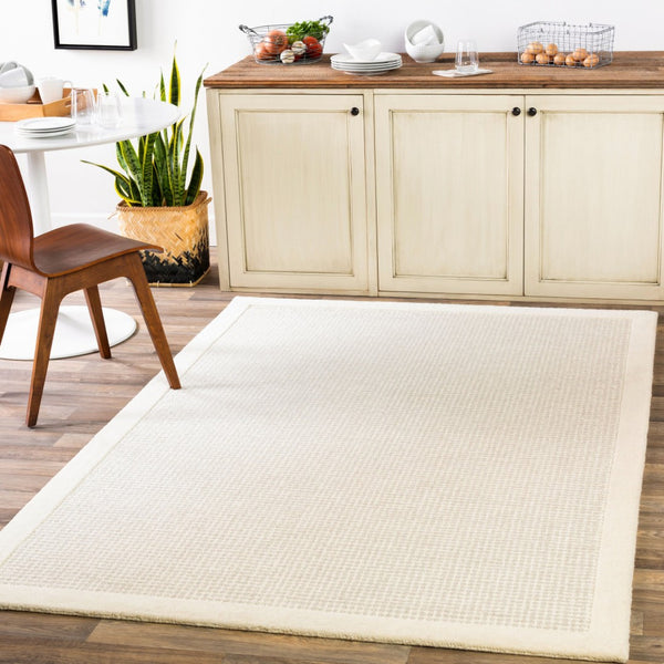 Livabliss Siena Hand Tufted Wool Area Rug Neutral Tones for Living Room or Bedroom Cream, Light Gr 9' x 12' SNA2305-912