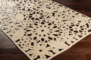 Surya Sanibel 8' X 8' Handmade Rug - Durable, Modern Decor Perfect For Effortless Style In Any Space Beige Polypropylene,Polyester,Viscose Snb4020-268