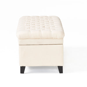 English Elm Juliana Rectangular Storage Ottoman Upholstered Lift Top for Living Room Seating 57741.00