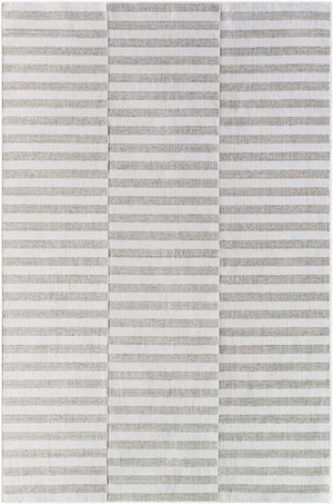 Surya Sonia Handmade 2' X 3' Eco-friendly Rug - Stylish, Durable, Hand-loomed Design For Any Room Decor Ivory Recycled Pet Yarn Sni2303-810