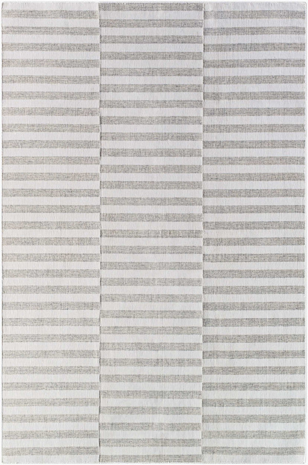 Surya Sonia Handmade 2' X 3' Eco-friendly Rug - Stylish, Durable, Hand-loomed Design For Any Room Decor Ivory Recycled Pet Yarn Sni2303-810