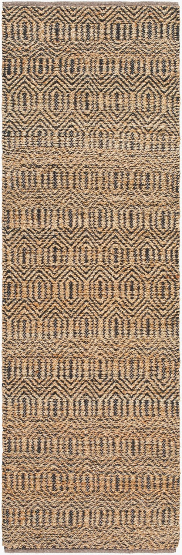 Livabliss Selanik Handwoven Cotton Jute Flatweave Runner Rug for Hallways and Entryways Mustard, Amber 2'6" x 8' SNK2300-268