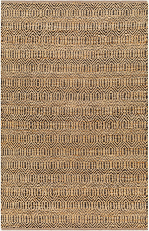 Livabliss Selanik Handwoven Cotton Jute Flatweave Runner Rug for Hallways and Entryways Mustard, Amber 9' x 12' SNK2300-912