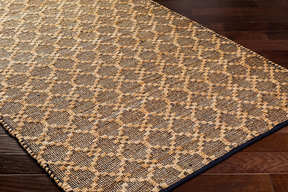 Livabliss Selanik Handwoven Cotton Jute Flatweave Runner Rug for Hallways and Entryways Beige, Black 2'6" x 8' SNK2301-268