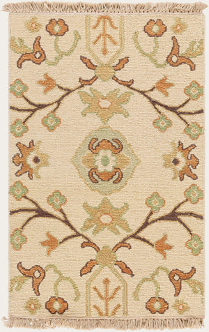 Surya Sonoma 6' X 9' Handmade New Zealand Wool Rug - Durable, Cozy, Exotic Touch For Any Room Decor Oatmeal Nz Wool Snm9002-23