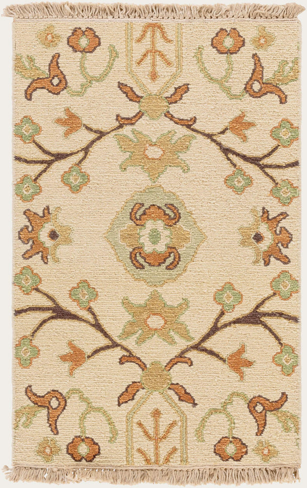 Surya Sonoma 6' X 9' Handmade New Zealand Wool Rug - Durable, Cozy, Exotic Touch For Any Room Decor Oatmeal Nz Wool Snm9002-23