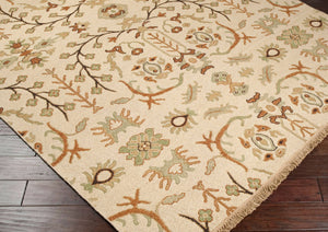 Surya Sonoma 6' X 9' Handmade New Zealand Wool Rug - Durable, Cozy, Exotic Touch For Any Room Decor Oatmeal Nz Wool Snm9002-23