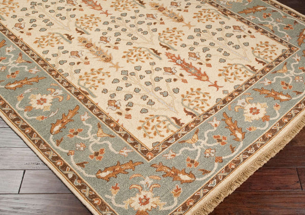 Surya Sonoma 6' X 9' Handmade New Zealand Wool Rug - Durable, Cozy, Exotic Touch For Any Room Decor Light Beige Nz Wool Snm9008-23