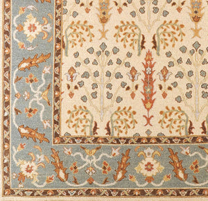 Surya Sonoma 6' X 9' Handmade New Zealand Wool Rug - Durable, Cozy, Exotic Touch For Any Room Decor Light Beige Nz Wool Snm9008-23