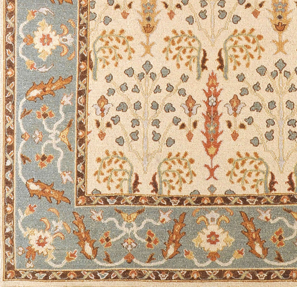 Surya Sonoma 6' X 9' Handmade New Zealand Wool Rug - Durable, Cozy, Exotic Touch For Any Room Decor Light Beige Nz Wool Snm9008-23